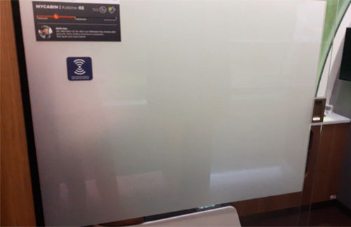 Inteligentna folia Rzeszów - w pociągu wyłączona